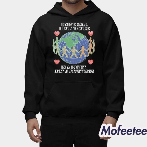 Universal Healthcare Is A Right Not A Privilege Shirt