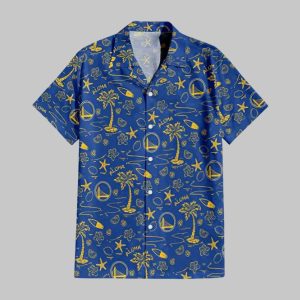 State Warriors Tropical Breeze Hawaiian Shirt 2