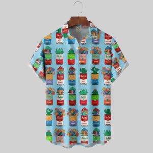 Can Floral Chest Hawaiian Shirt 2