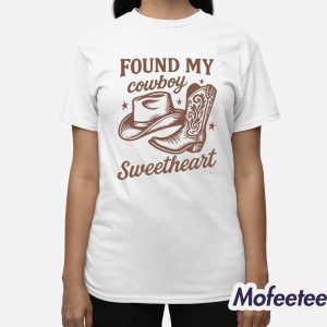 Madison Marilla Found My Cowboy Sweetheart Shirt 3