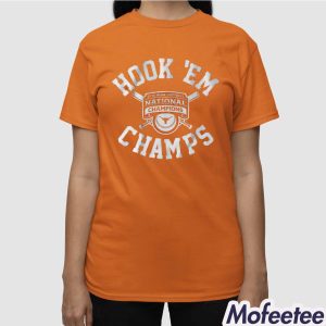 Texas Softball Hook Em 2025 National Champs Shirt 3