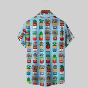 Can Floral Chest Hawaiian Shirt 3
