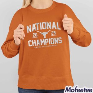 National 2025 Champions Softball Championship Shirt 4