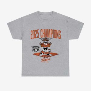 Texas Softball 2025 Champs Diamond Shirt 1