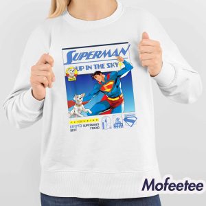 Superman 2025 Up In The Sky Featuring Krypto Shirt 4