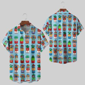 Can Floral Chest Hawaiian Shirt 1