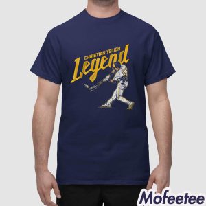 Christian Yelich Milwaukee Legend Shirt 1
