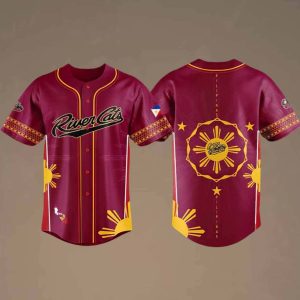 River Cats Filipino Heritage Night 2025 Jersey 2