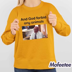 Brian Loughran And God Forbid Any Animals Shirt 4