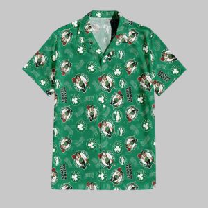 Celtics Green Glory Hawaiian Shirt 2