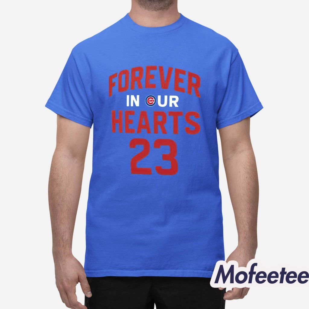 2025 Ryne Sandberg Forever In Cur Hearts 23 Shirt 1