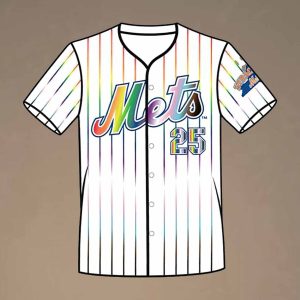 Mets Pride Night Jersey 2025 Giveaway 2