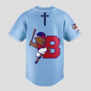 Bisons Jesus Won Special Edition Baseball Jersey 3