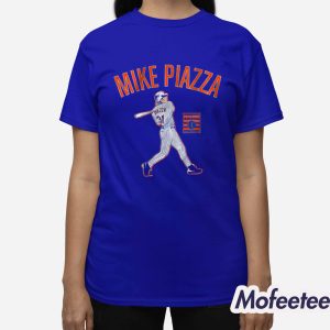 Mike Piazza Slugger Swing Shirt 3