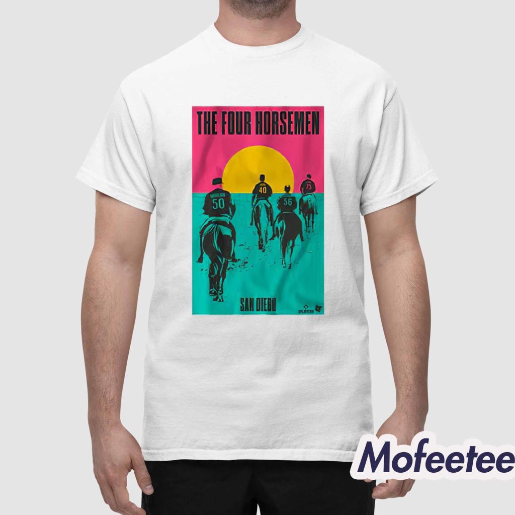 Adrian Morejon Jason Adam Jeremiah Estrada Robert Suarez The Four Horsemen Shirt 1