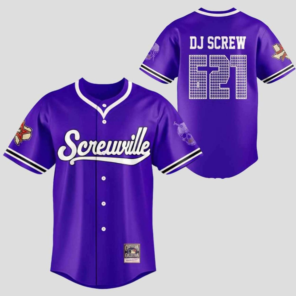 Astros DJ Screw 621 Special Baseball Jersey 1