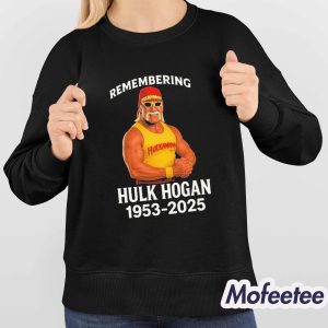 Hulk Hogan Remembering 1953 2025 Shirt 4