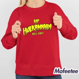 RIP Hulkamania 1953 2025 Shirt 4