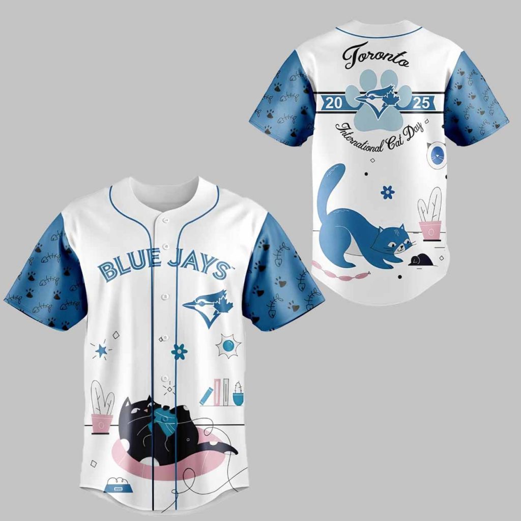 Blue Jays International Cat Day 2025 Jersey 1