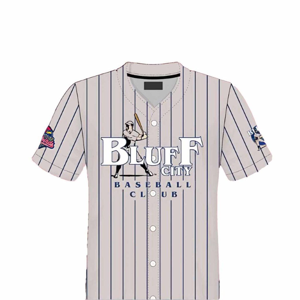 Bluff City Baseball Club Jersey 2025 Giveaway 1