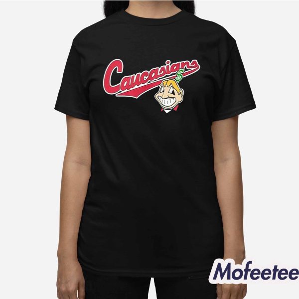 Bomani Jones Caucasians Chief Wahoo Shirt