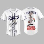 Bugs Bunny Yankees Special White Baseball Jersey