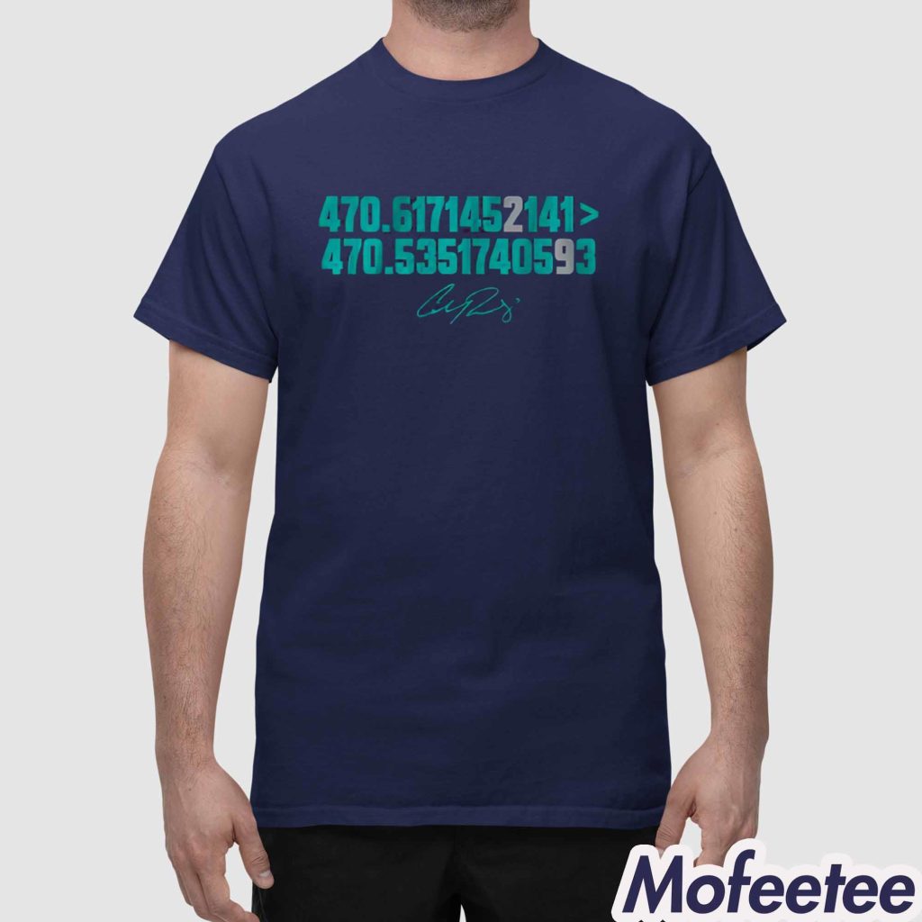 Cal Raleigh 470 6171452141 Shirt 1