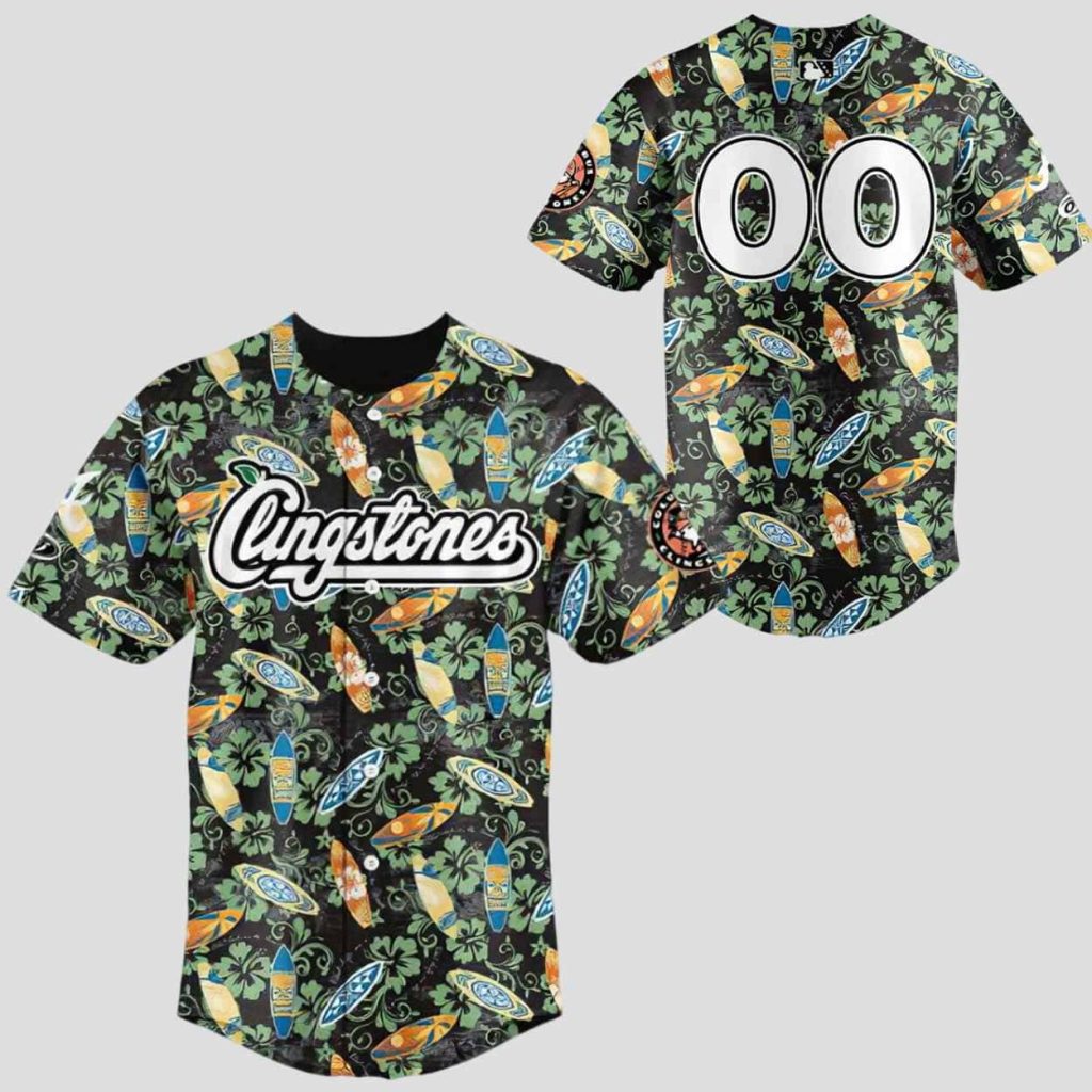 Clingstones x Margaritaville Specialty 2025 Baseball Jersey 1