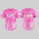 Cubs Breast Cancer Awareness Month 2025 Jersey