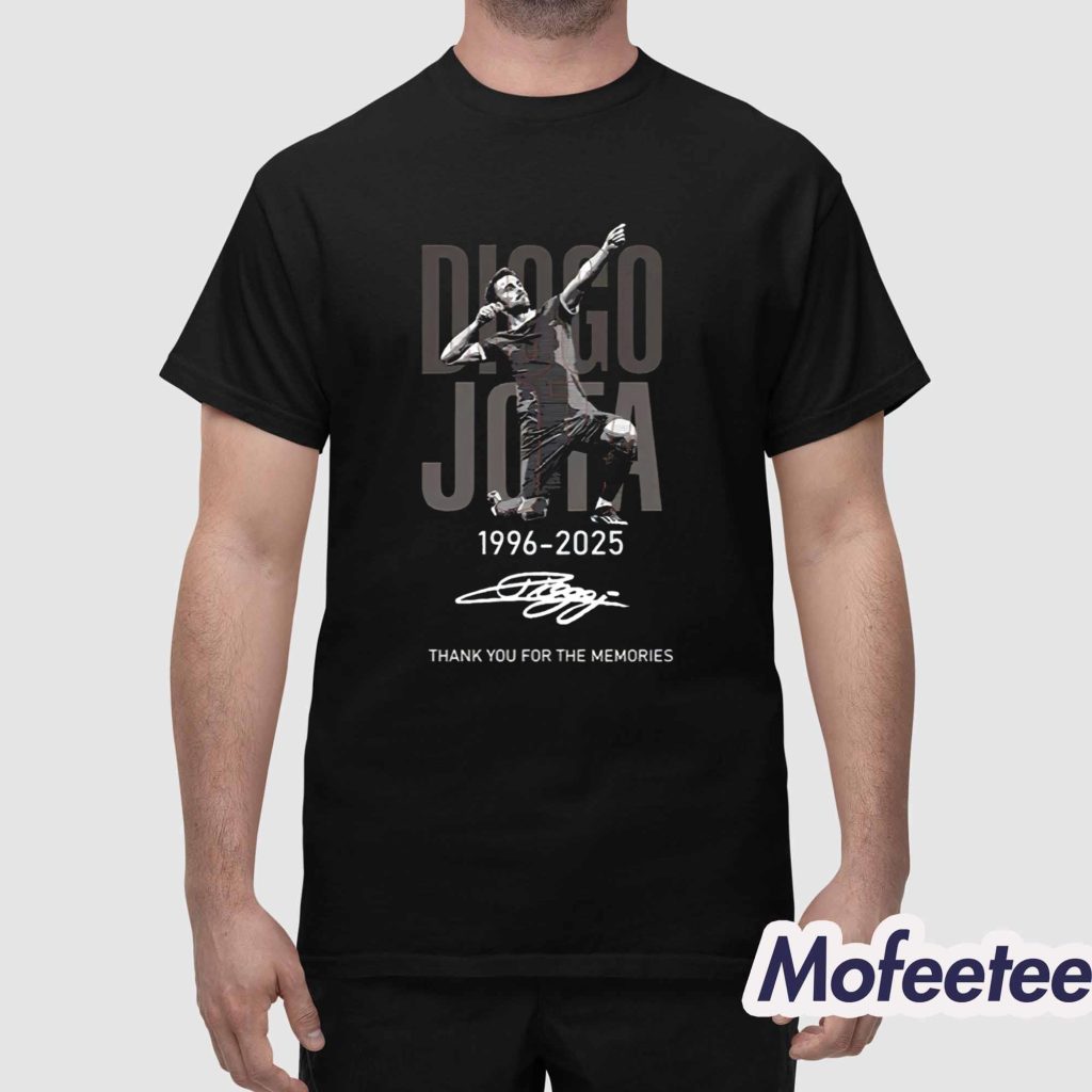 Diogo Jota 1996 2025 Thank You For The Memories Shirt 1