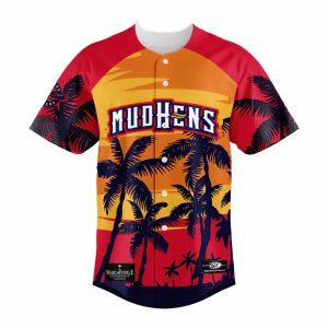 Mud Hens x Margaritaville Baseball 2025 Jersey 2