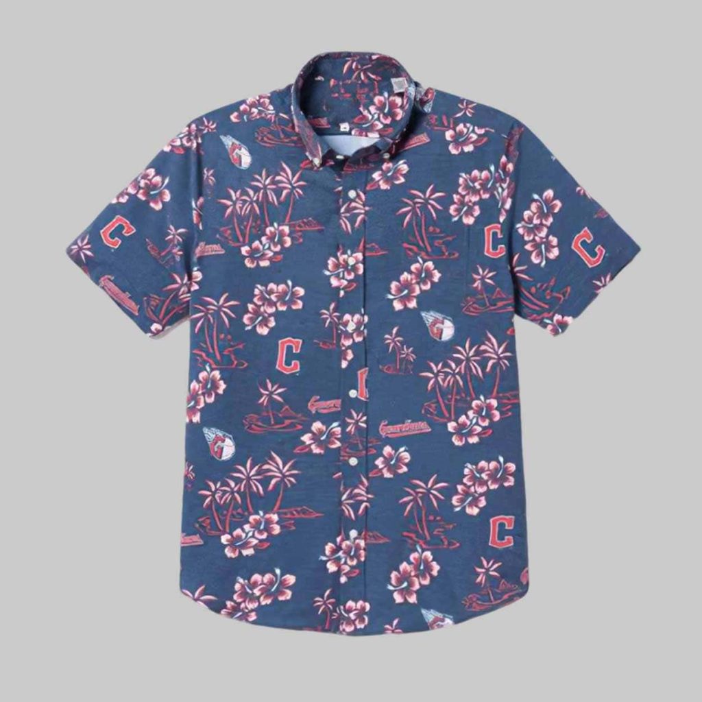 Guardians Navy Hawaiian 2025 Shirt 1 Guardians Navy Hawaiian 2025 Shirt 1