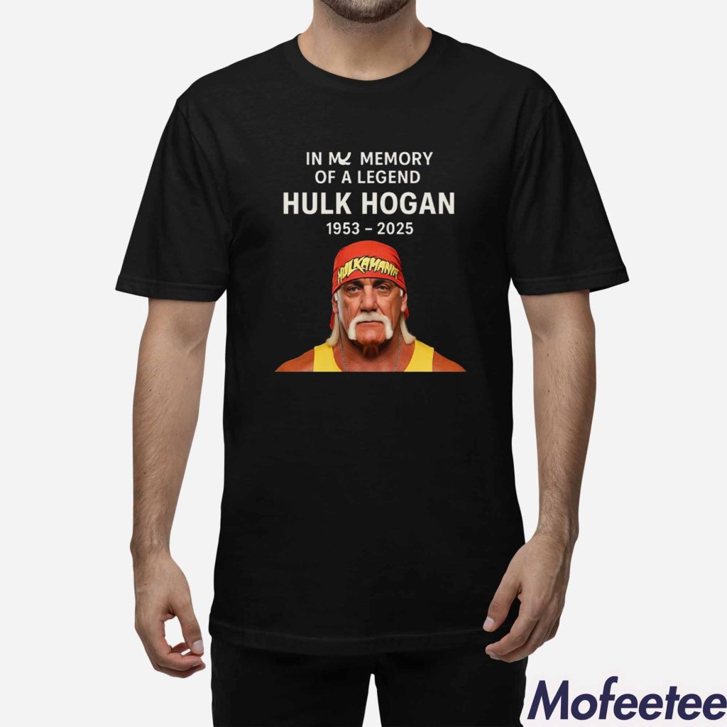 In My Memory Of A Legend Hulk Hogan 1953 2025 Shirt 1