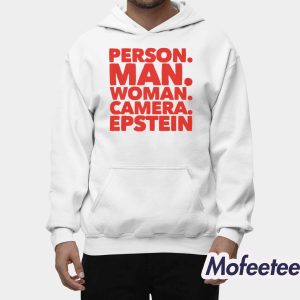 Person Man Woman Camera Epstein Shirt 2