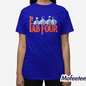 Francisco Lindor Juan Soto Pete Alonso And Brandon Nimmo Fab Four Shirt 3