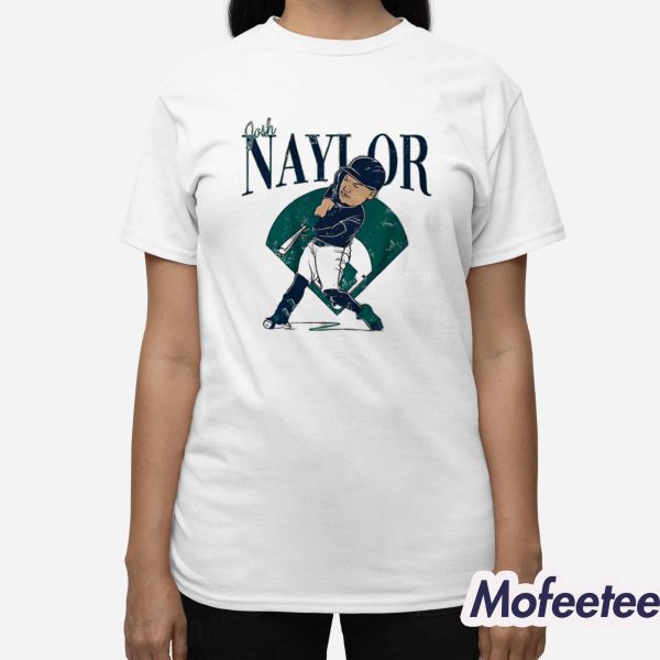 Josh Naylor Diamond Caricature Seattle Shirt