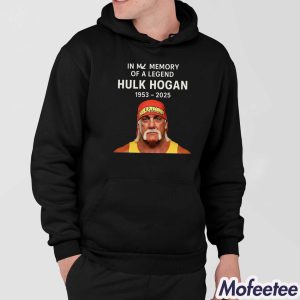 In My Memory Of A Legend Hulk Hogan 1953 2025 Shirt 5