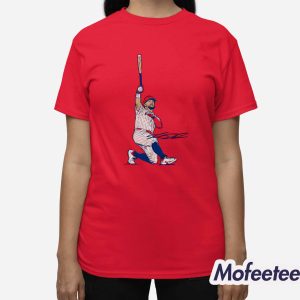 Kyle Schwarber Swing Off Superstar Pose Shirt 3