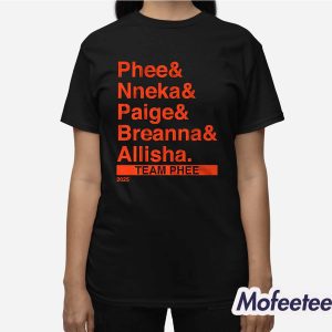 Team Phee Lineup Ampersand Shirt 3