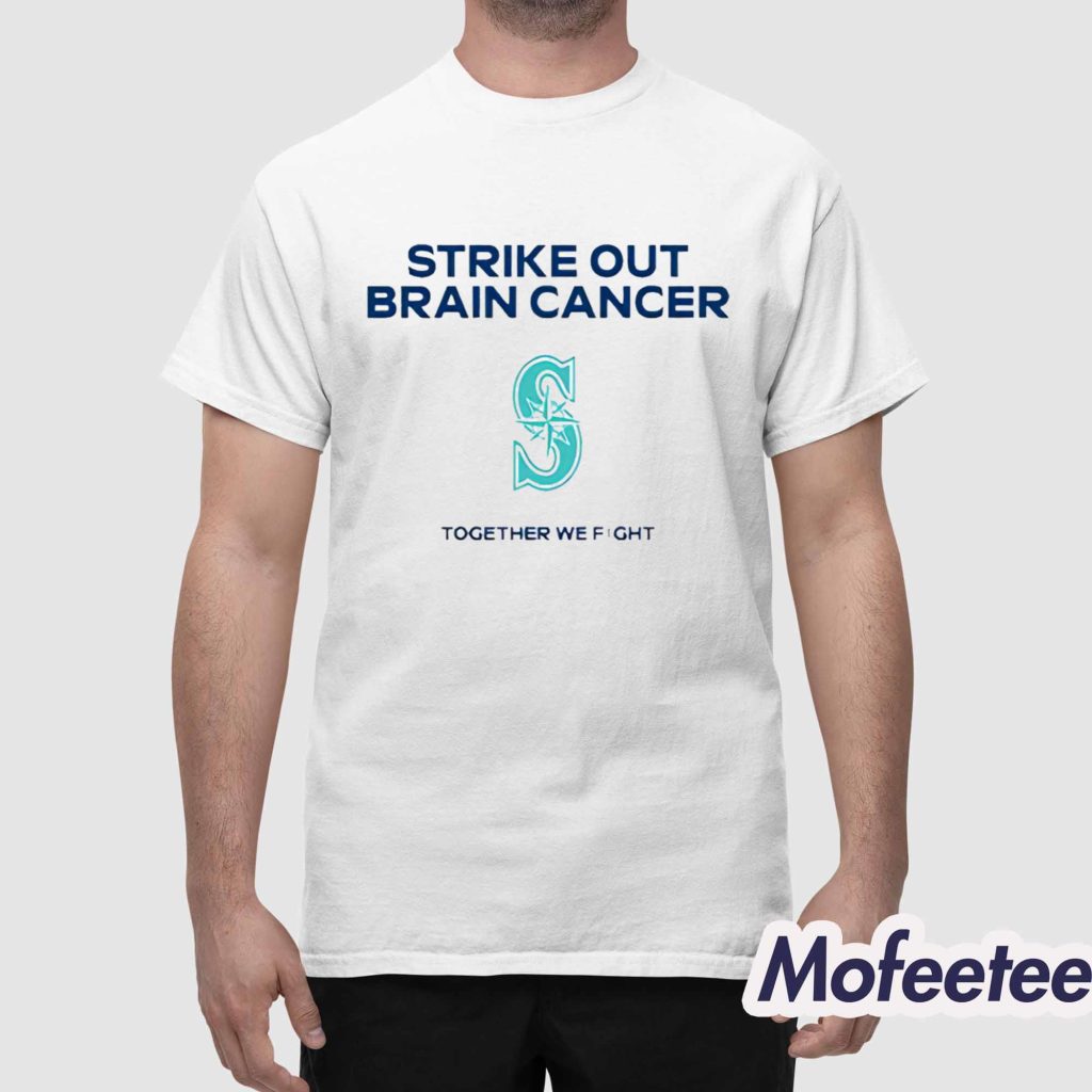 Mariners Strike Out Brain Cancer Shirt 2025 Giveaway 1