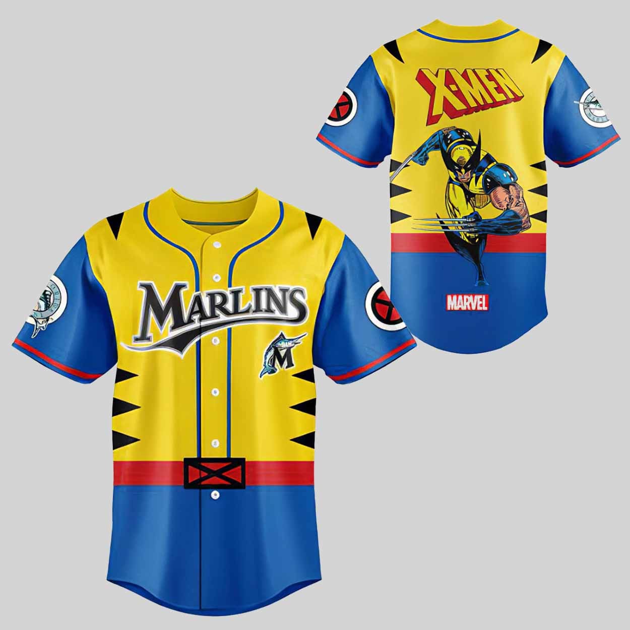 Marlins X-Men 97 Day 2025 Jersey - Mofeetee