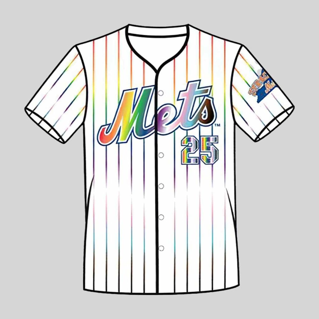 Mets Pride Night Jersey 2025 Giveaway 1
