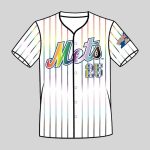 Mets Pride Night Jersey 2025 Giveaway