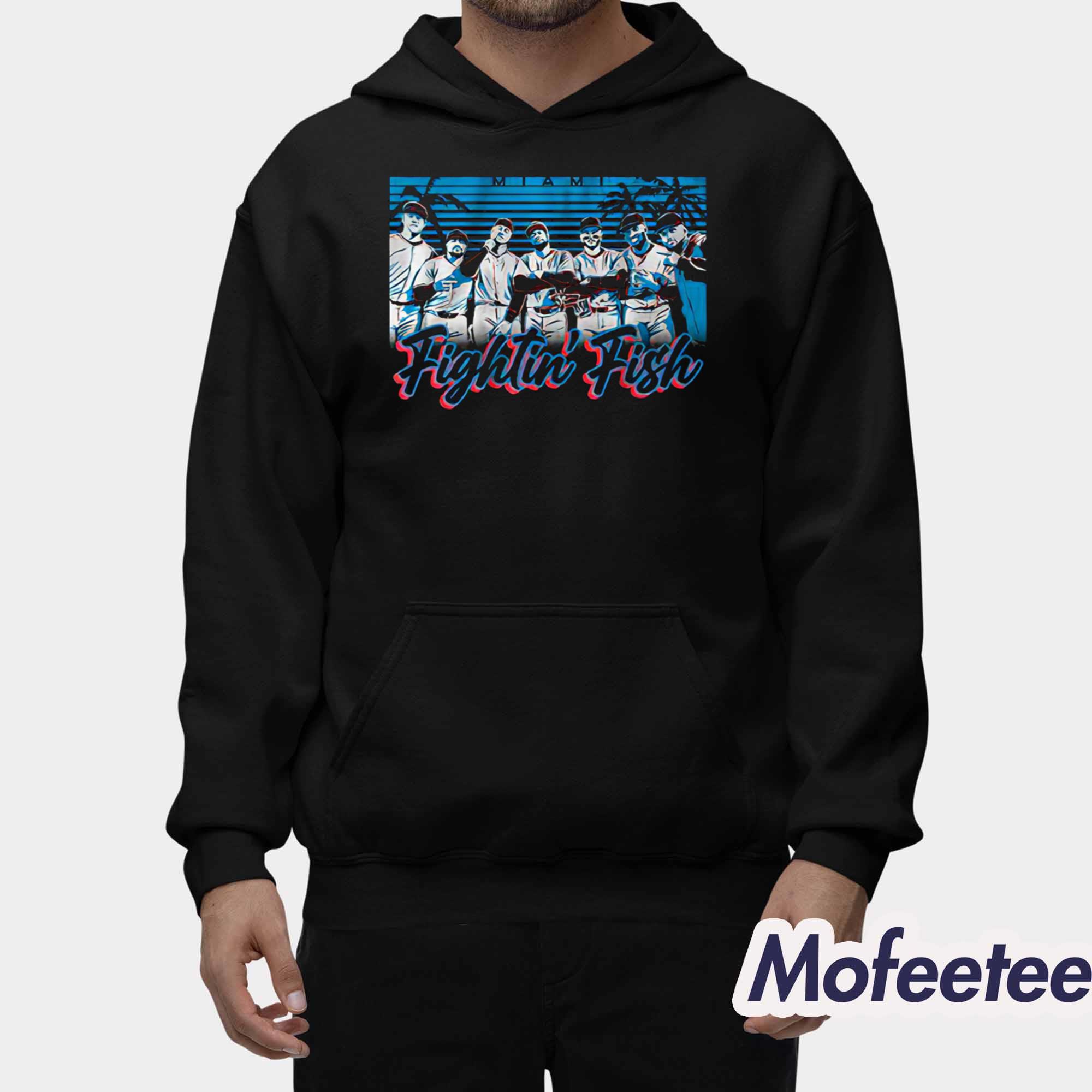 Miami Baseball Fightin Fish Shirt Miami Baseball Fightin Fish Shirt