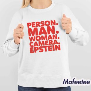 Person Man Woman Camera Epstein Shirt 4