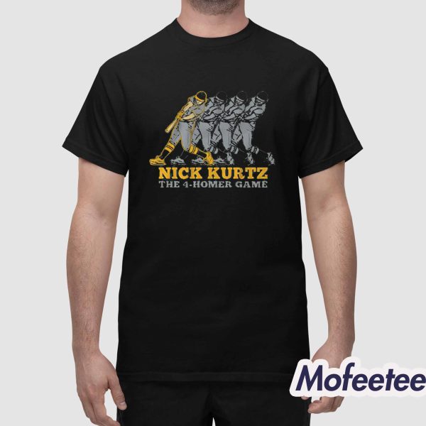 Nick Kurtz The Four-Homer Game Shirt