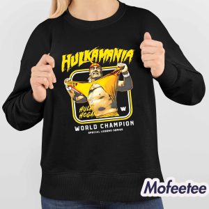 Rip Hulk Hogan Hulkamania World Champion Special Legend Series Shirt 4