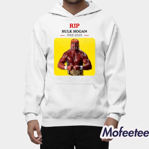 Original Rip Hulk Hogan 1953 2025 Shirt