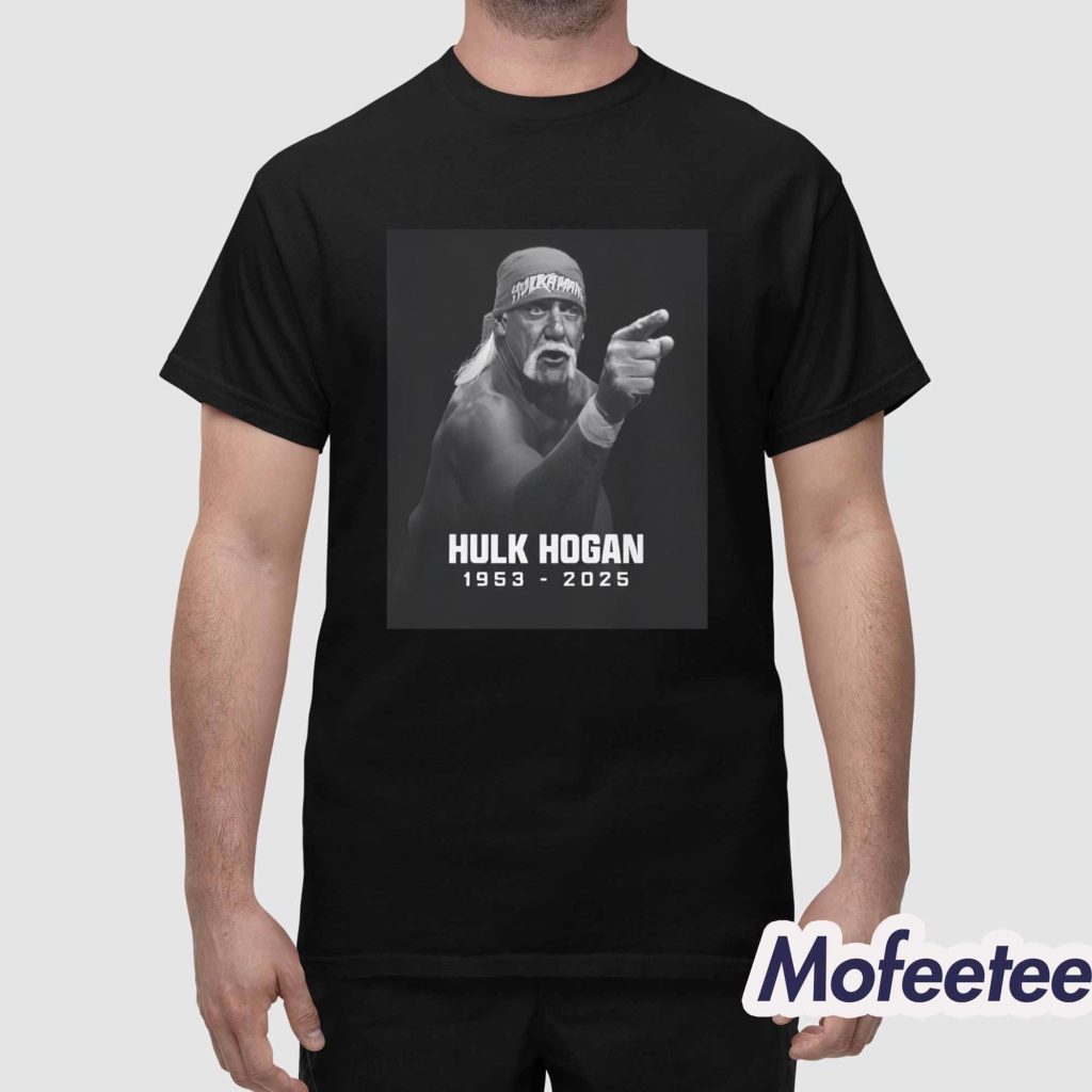 RIP Hulk Hogan 1953 2025 T Shirt 1