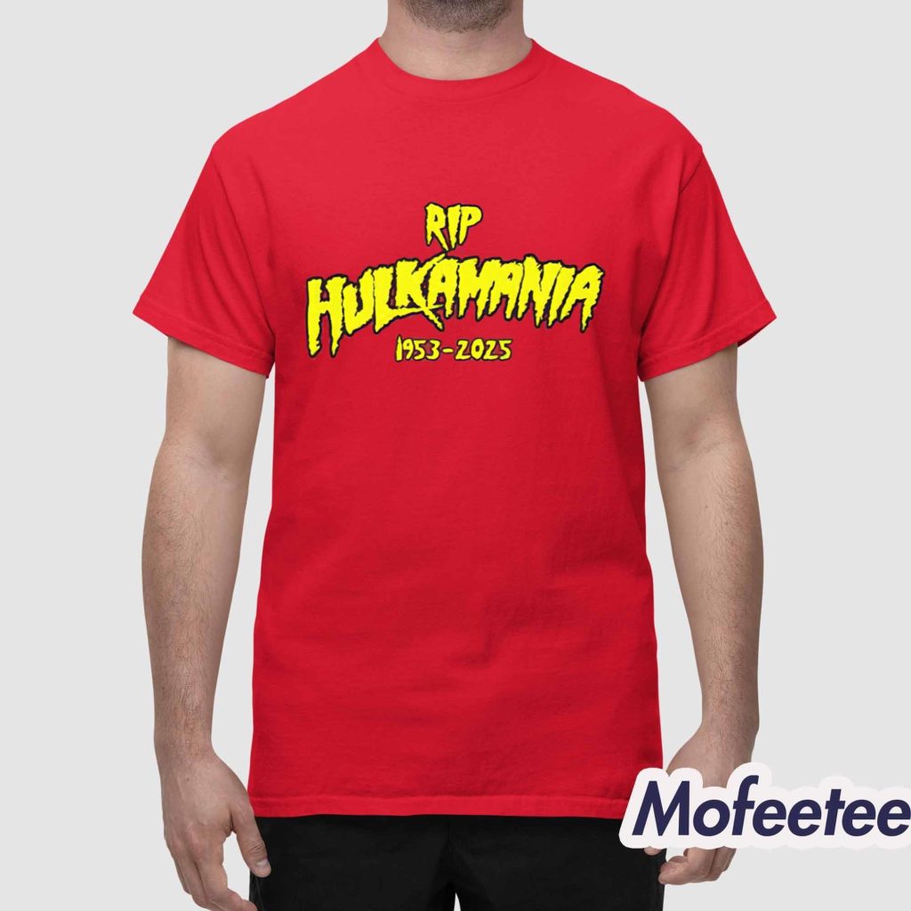 RIP Hulkamania 1953 2025 Shirt 1
